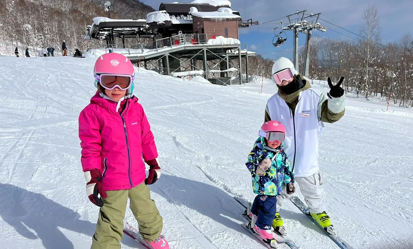 ルスツ3Hスキーレッスン☆完全プライベートで楽々上達!